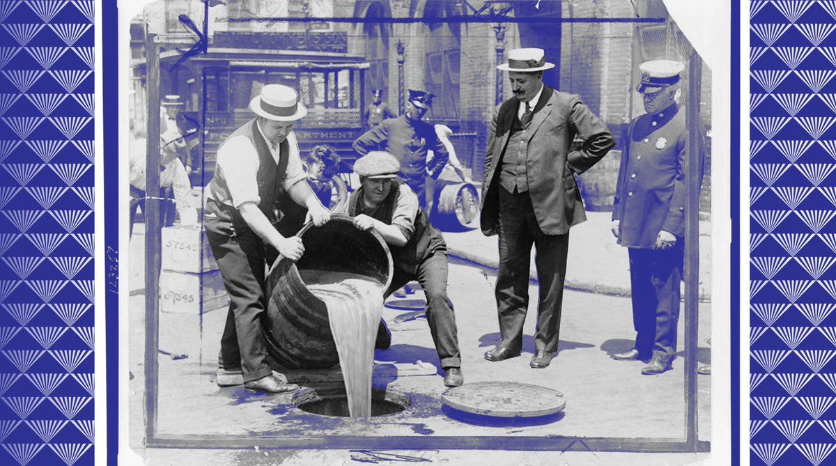 MuseumofCityNY's tweet photo. New Yorkers love a good modern speakeasy, so for the centennial of Prohibition passing, we are taking a look at cocktail history w. @DavidWondrich + @ariellauren! πΈ Plus, hear from #OwneysRum and Harlem's @67OrangeStreet! Get your tickets: https://t.co/IE0V3Qz61o https://t.co/lJZDImMuAQ