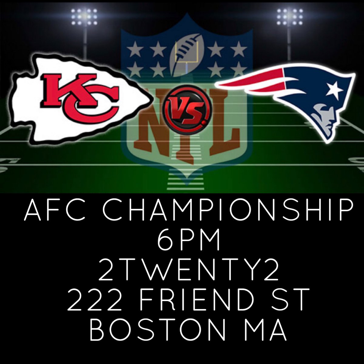 222boston's tweet image. Hands down the best place to watch football in Boston #2TWENTY2