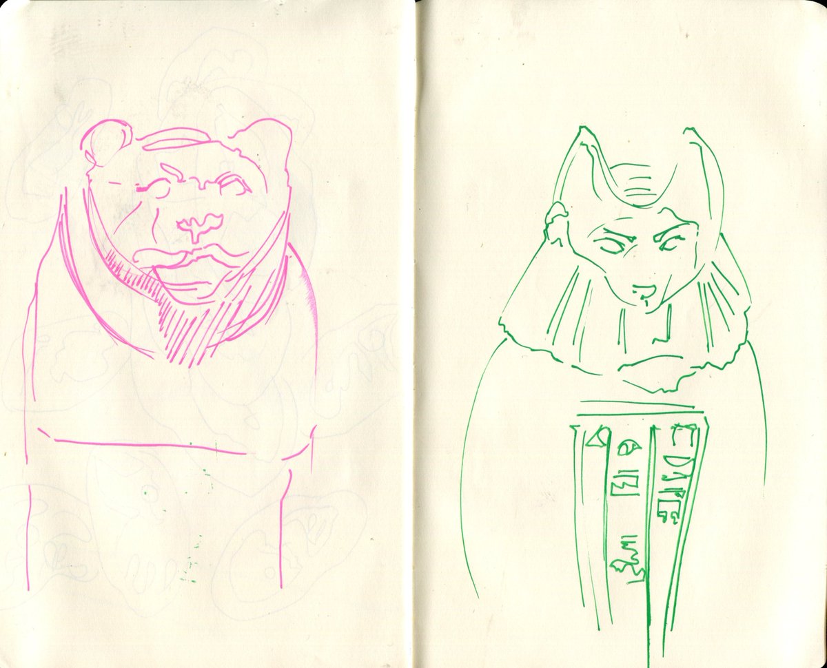 hannahlclark's tweet image. Ashmolean sketches #ashmolean @AshmoleanMuseum #oxford