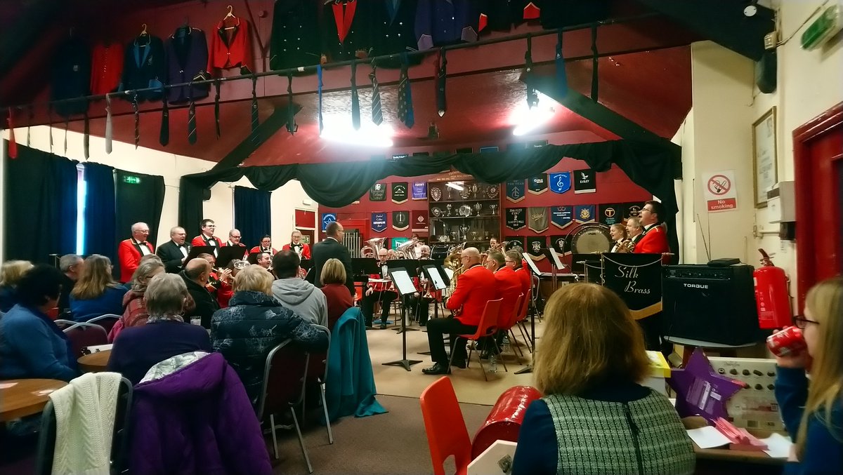 Fab concert from <a href="/SilkBrass/">Silk Brass Band</a> today! Join us next week 2-4pm for <a href="/AshtonBand/">Ashton Brass Band</a>