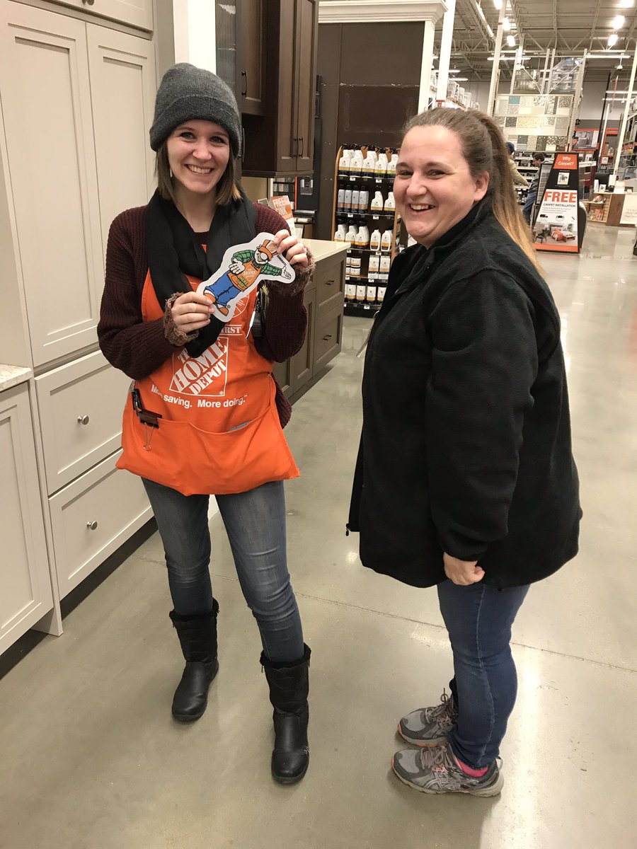 Katie and Tina have found flat homer today and won a snack! Clue: you are closer when you are hotter than colder. -hidden in a stove. Thanks for braving the weather to make it in! <a href="/VicRangel2/">Vic Rangel</a> <a href="/donna4139/">Donna</a> <a href="/arossi6184/">Amy Rossi</a>
