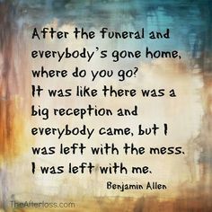 This is something that is so often felt by those grieving. Friends and family, please be there for the long haul, please keep popping back. Thank you. See our page for more advice. thegoodgrieftrust.org/need-know-info…