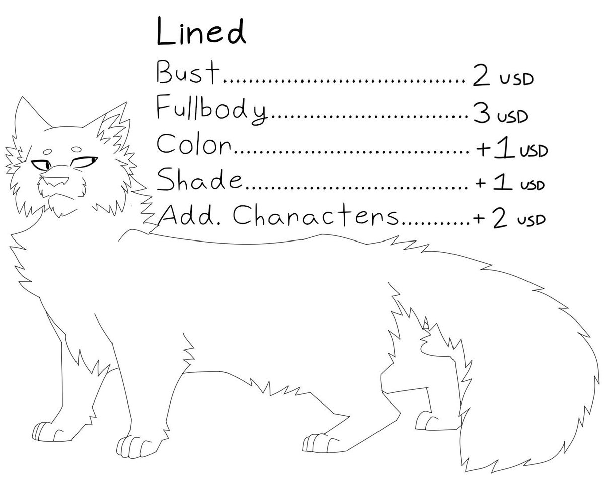 Commissions are open to help pay for pet food. Any commissions are appreciated!!