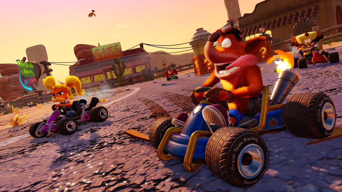 KOBZRX's tweet photo. CRASH TEAM RACING NITRO-FUELED  Der legendäre Kart Racer präsentiert sein 20-jähriges Jubiläum und bietet konkurrenzfähiges Online-Gameplay an
https://t.co/GYhnJToviK @CrashBandicoot https://t.co/bgEO4fHOXH