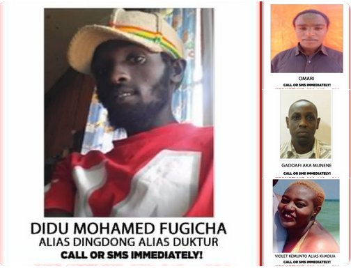 CPSKenya's tweet photo. Police release photos of nine suspects linked to Dusit attack https://t.co/YtPSzrIRPs https://t.co/3z9fFNSs63