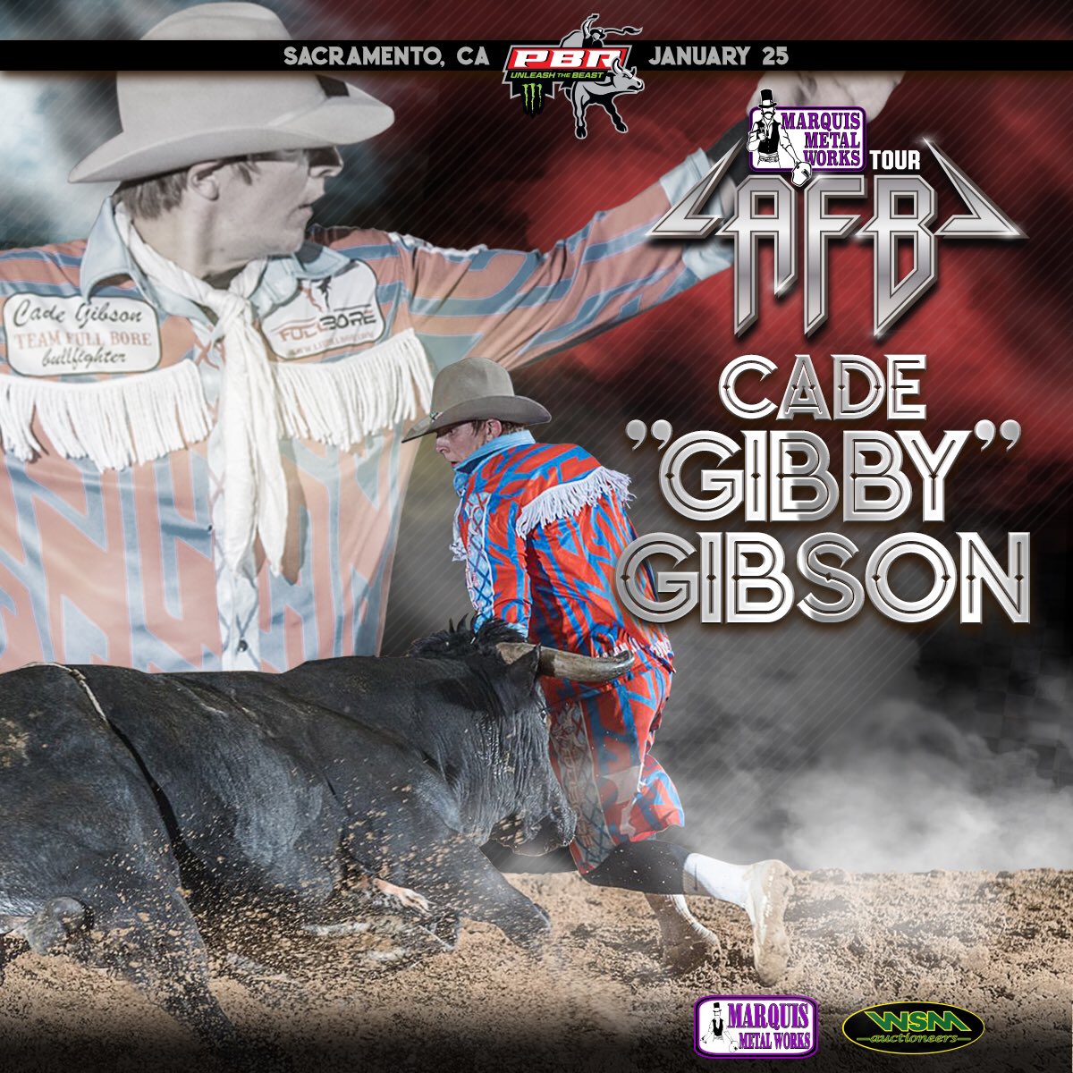 ShortyGorhamAFB's tweet photo. Check out our new feature on @CBullfighter here: https://t.co/Ur3itCkG76

Cade will be in #sacramento next weekend with us at the @PBR #unleashthebeast stop! 
@ShortyGorham @marquis_ben @WSMAuctions @lanefrostbrand @PepeAguilar @ProductionsDVS #wsmauctioneers  #marquismetalworks https://t.co/nARYNgR4cf
