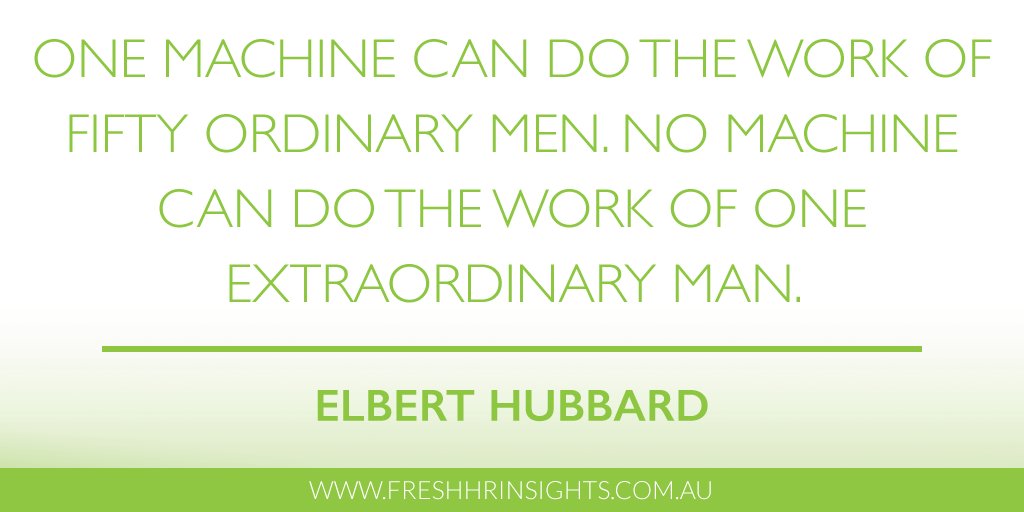 “One machine can do the work of fifty ordinary men. No machine can do the work of one extraordinary man.” - Elbert Hubbard

#Devonport #Lismore #Clagiraba #ClearIslandWaters #Coolangatta #Coombabah #Coomera #MotivationMonday #MondayMotivation #Motivation #MondayFunday