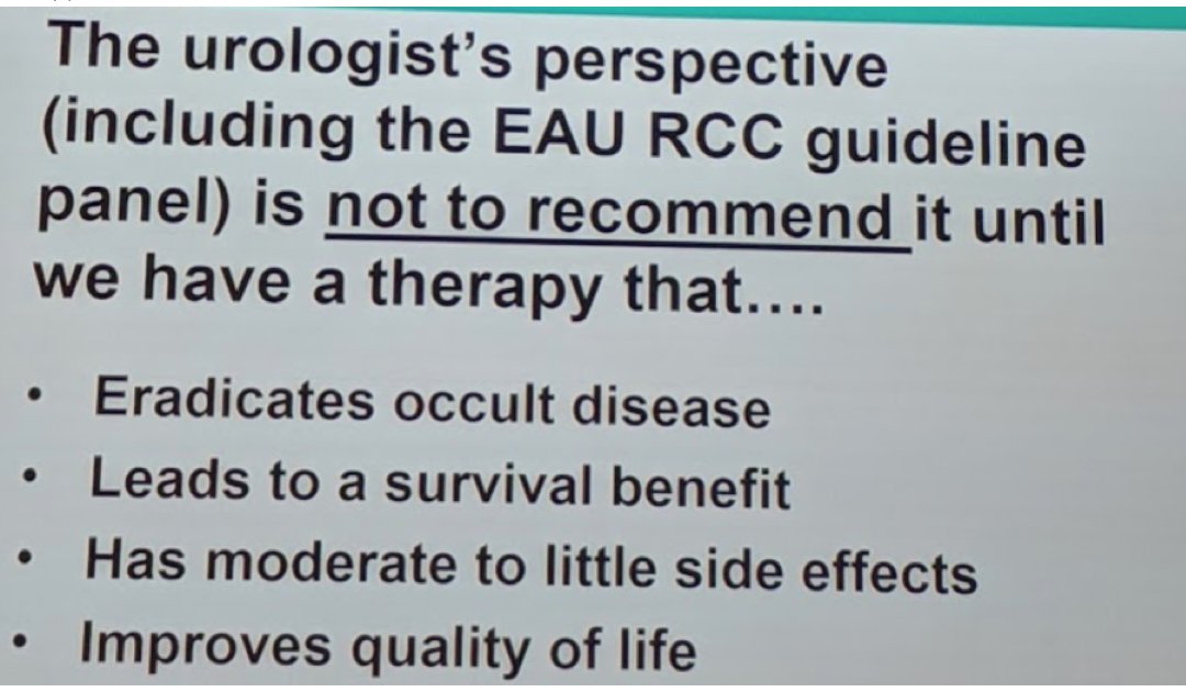 urotoday's tweet photo. #ESOU19 #Conferencehighlights Axel Bex, presented: Adjuvant Therapy after Nephrectomy for High Risk Renal Cell Carcinoma: The Urologist's Perspective
@Uroweb
Coverage by: @tchandra_uromd @TjuUrology
https://t.co/nFDQQoxodD https://t.co/Y20mSDaIBK