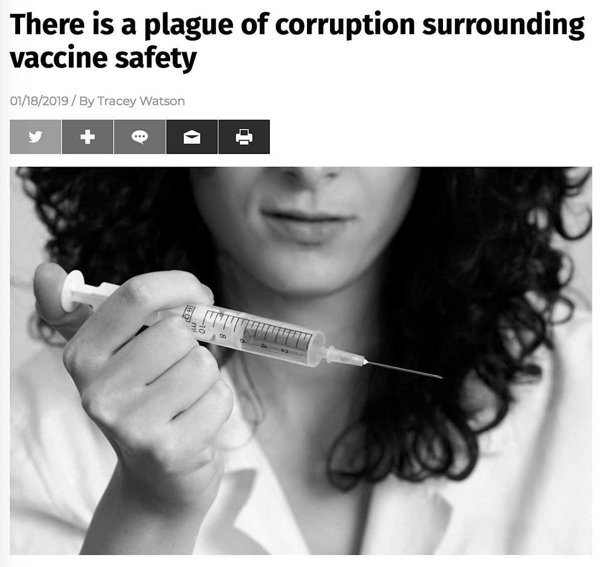 It's A Pharmaceutical Dictatorship Which Bribes Lawmakers And Medical Professionals Into Spewing Forth Lies, Terrifying Consumers Into Choosing Vaccination Out Of Fear Of Developing What Are Mostly Benign Illnesses.January 18, 2019 https://www.vaccines.news/2019-01-18-there-is-a-plague-of-corruption-surrounding-vaccine-safety.html #QAnon  @potus