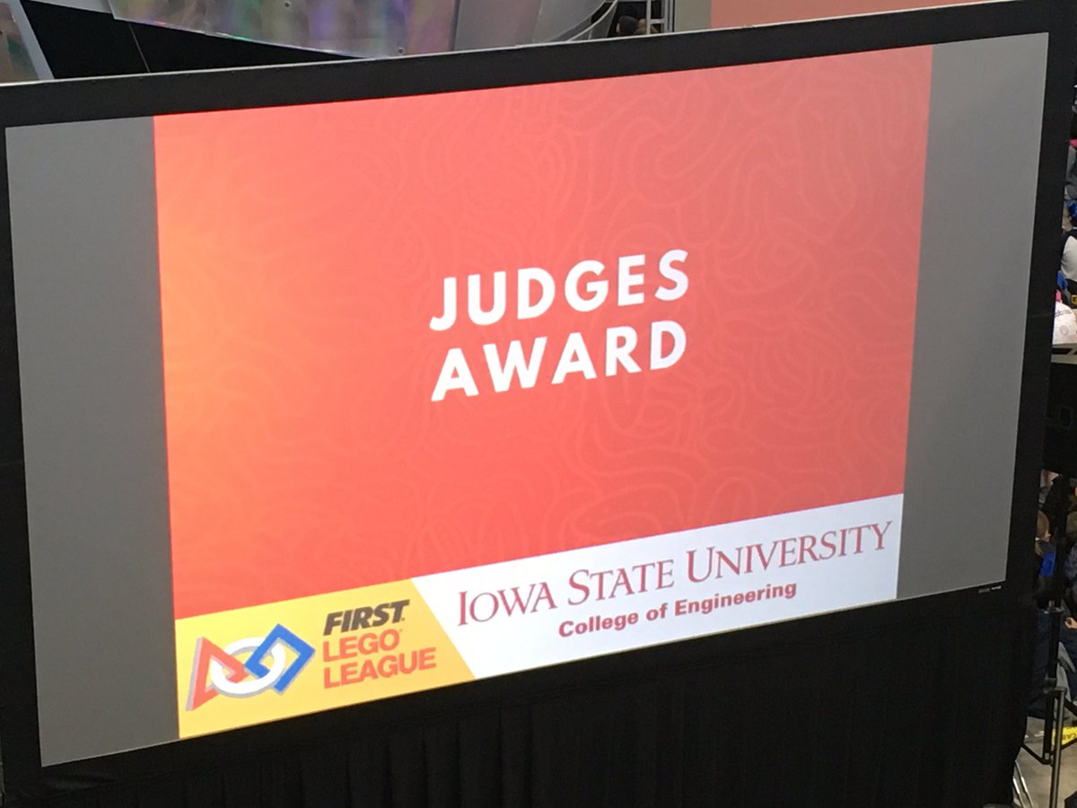 GirlsofGalaxy's tweet photo. So honored to be recognized with the Judges Award in our very first @IowaFLL State Competition!!! #GotG #GoEveGo https://t.co/ojZko72mtE