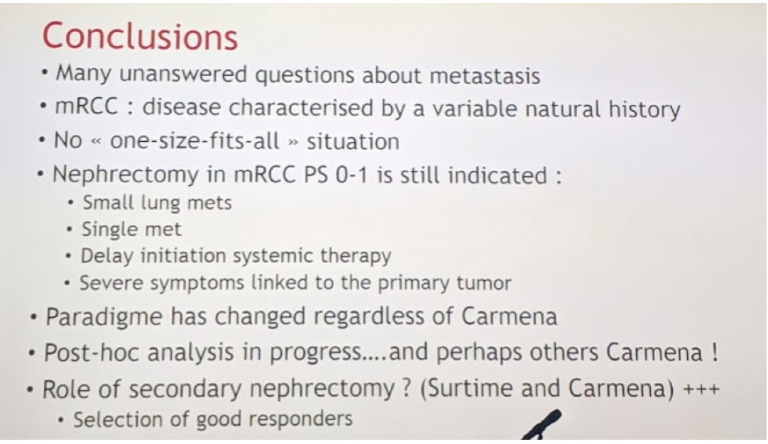 urotoday's tweet photo. #ESOU19 #Conferencehighlights @MejeanArnaud presented: Cytoreductive Nephrectomy: What are the Current Recommendations?
@Uroweb
Coverage by: @tchandra_uromd @TjuUrology
https://t.co/AMlKNeQLLU https://t.co/0l807znheM