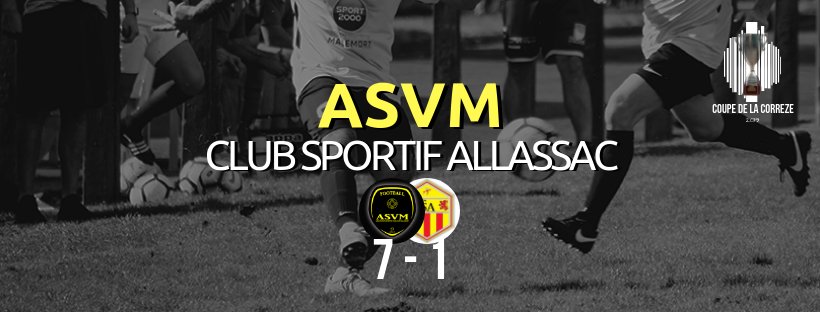 MalemortFoot's tweet photo. 👏 Quelle retour dans la Coupe de la Corrèze 🤪

Malemort s'impose 7 à 1 face au @csallassac 
Nos Léopards ont parfaitement retenu l'expérience en Coupe de Nouvelle Aquitaine et lance un message fort pour la suite de la compétition.

#TeamLéopard #Malemort #foot https://t.co/S064t7Ty8a
