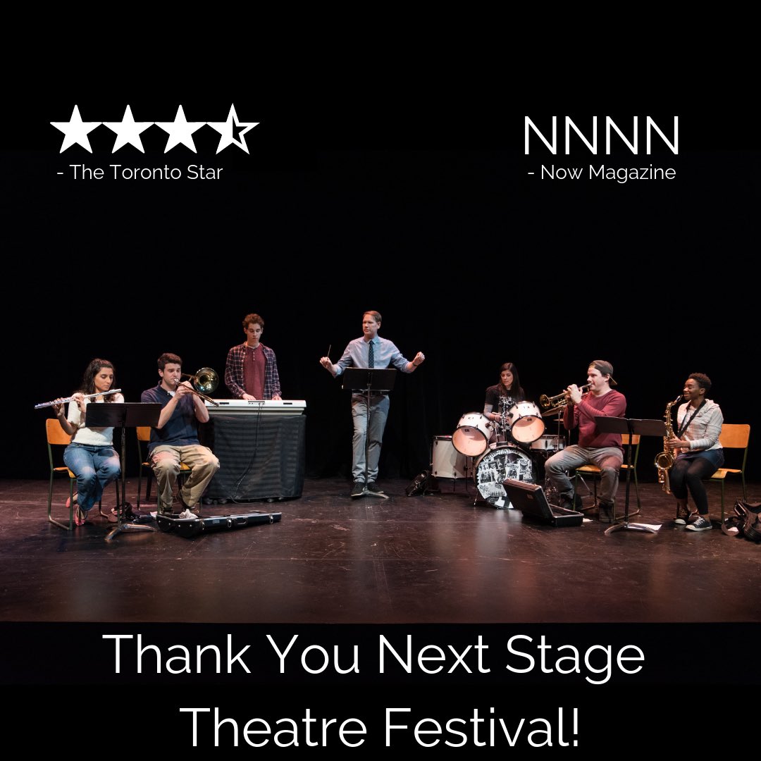 Thank you <a href="/Toronto_Fringe/">Toronto Fringe</a> for having us at #NSTF 2019!

Your last chance to catch A Bear Awake In Winter at Factory Theatre is 7:30PM TONIGHT! Join us for one last high school dance before we pack up the instruments for a while. #theaTO