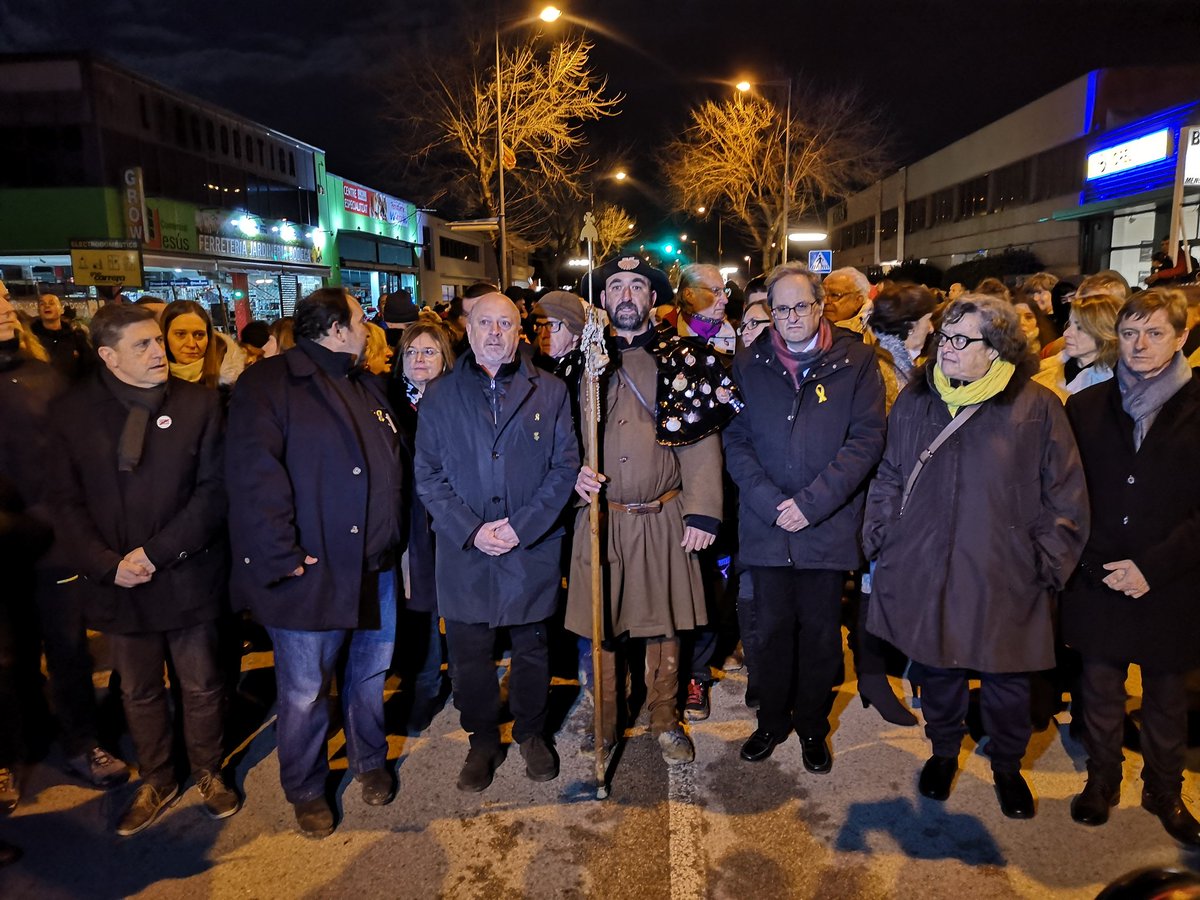 El #ParePelegrí ja ha arribat a #SCFarners, acompanyat per 1.067 persones. #Tossa #Pelegrí #laSelva #tradicions
