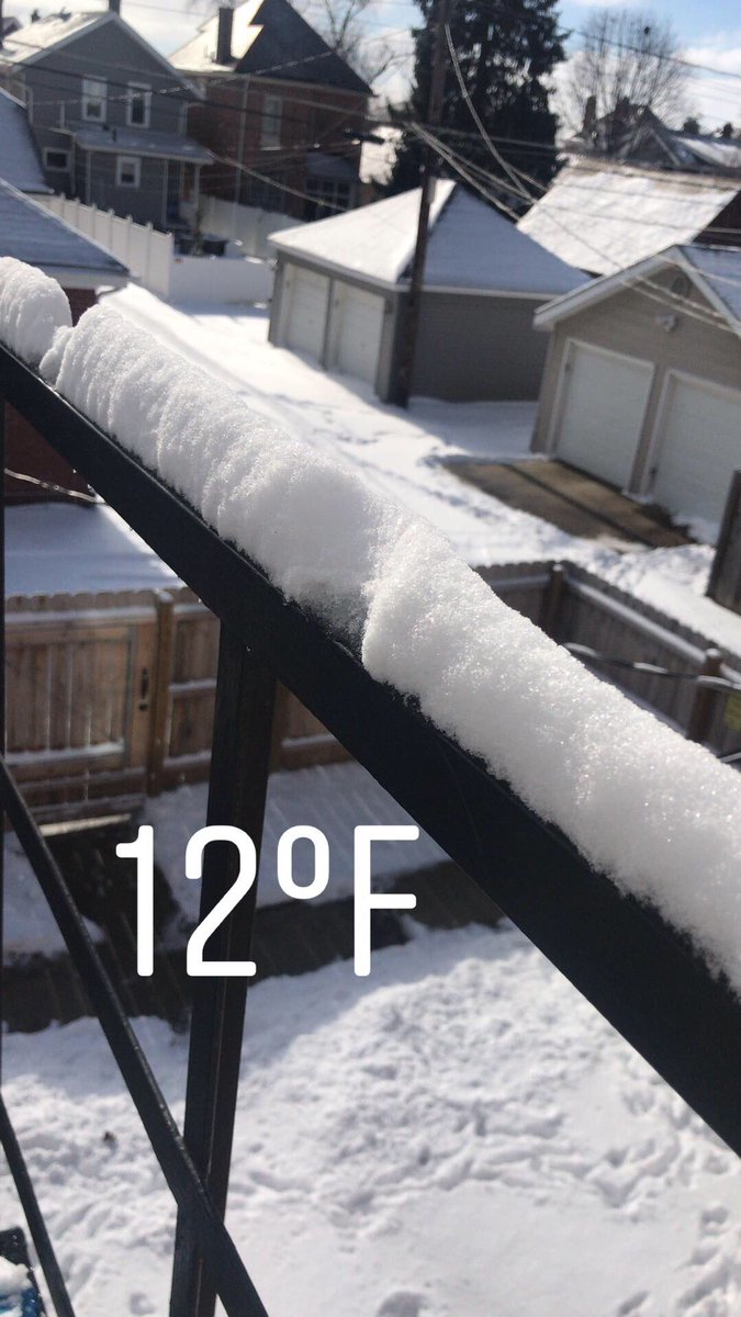 D_Avitable's tweet image. &amp;amp; it’s only getting colder. At least the sun is out☀️ @nbc4i #tryingtobepositive #snowday