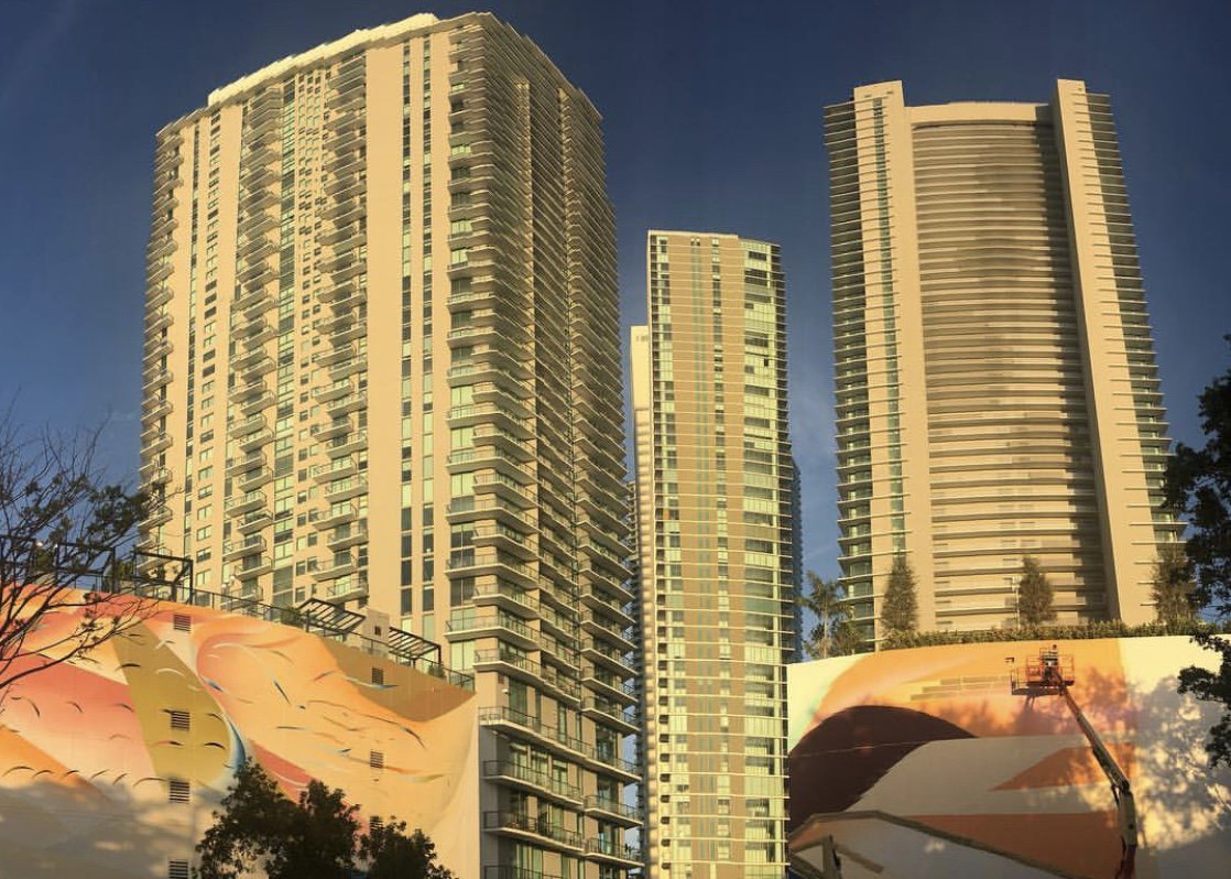 A mural coming to life at the Paraiso District. 🎨  |photo: <a href="/hurricohn/">andycohn</a> via instagram 
one-paraiso.com