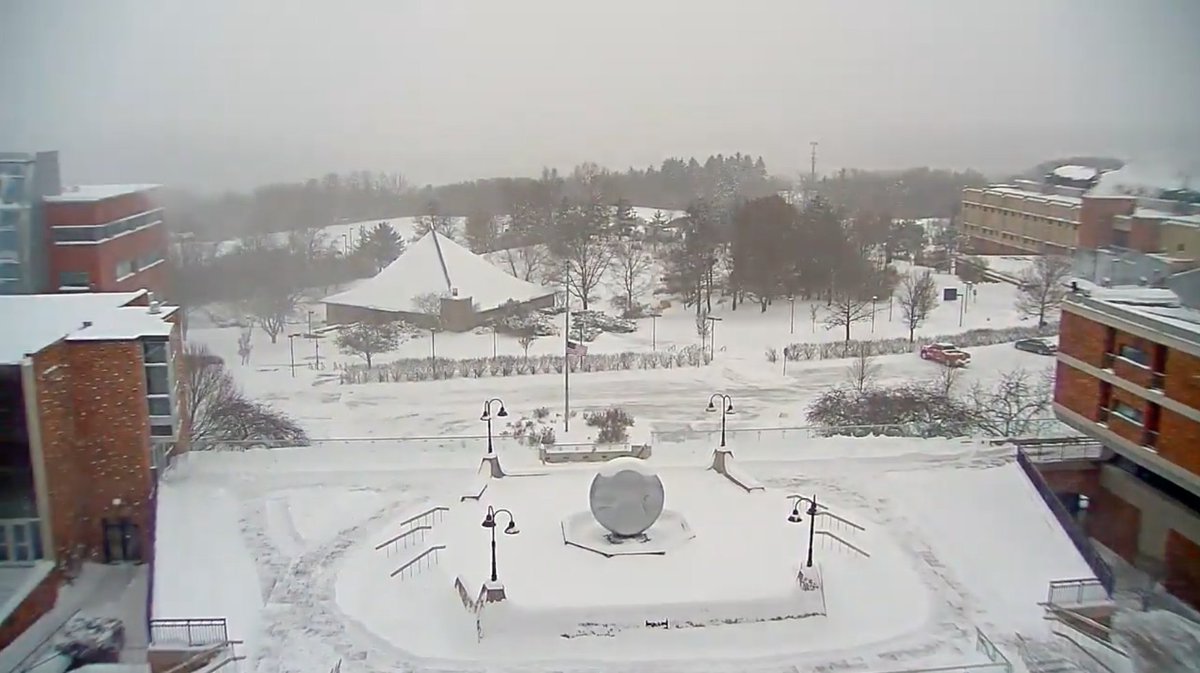 Ithaca College Campus Winter