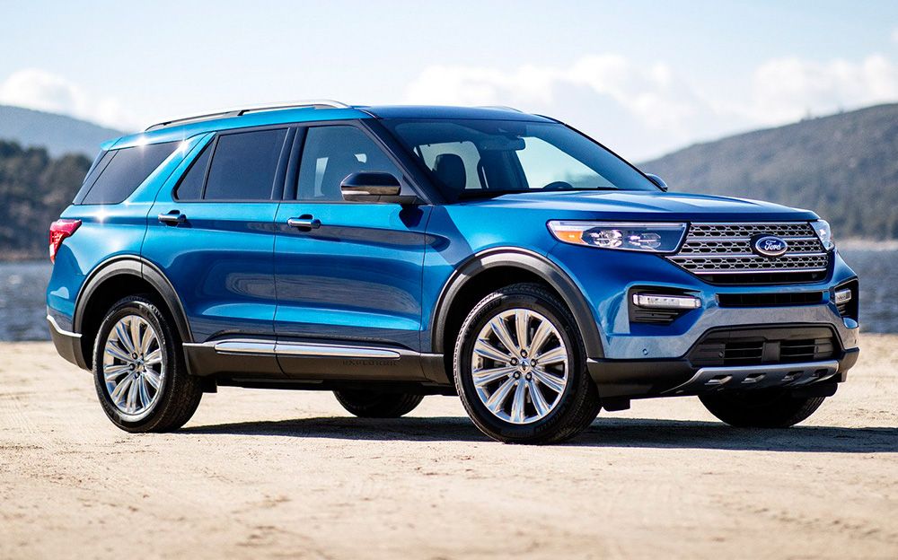 AutomovilMex's tweet photo. #PorSiNoLoViste La #FordExplorerST es la nueva variante deportiva de la SUV, cuyo V6 3.0 ofrece 400 hp y 415 lb-pie, con una transmisión de 10 cambios y una máxima de 230 km/h. La #ExplorerHybrid 3.3 ofrece un combinado de 318 hp, con una autonomía de 800 km. #AutoShowAP https://t.co/l0FJ88Qq8z