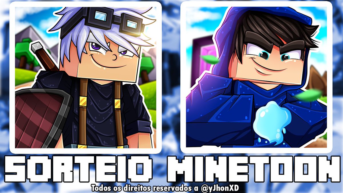 🔥SORTEIO DE CARTOON DE MINECRAFT!!!

Como faço para participar? 
👉Dê RT nesse Tweet.
👉Me siga.
👉Marque 2 amigos.

Resultado: 25/01.
Boa sorte a todos ❤️❤️