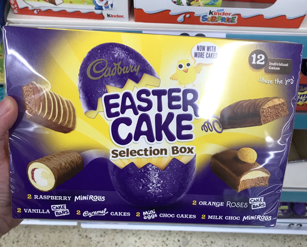 Well This Is New On Twitter Cadbury Easter Cake Selection Box