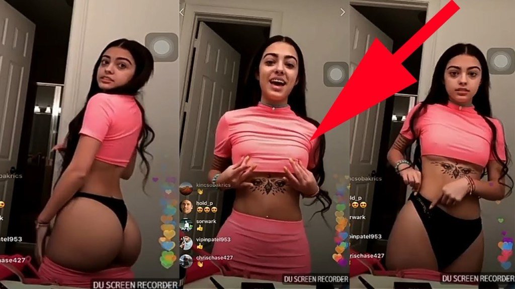 Nipple malu trevejo Malu Trevejo