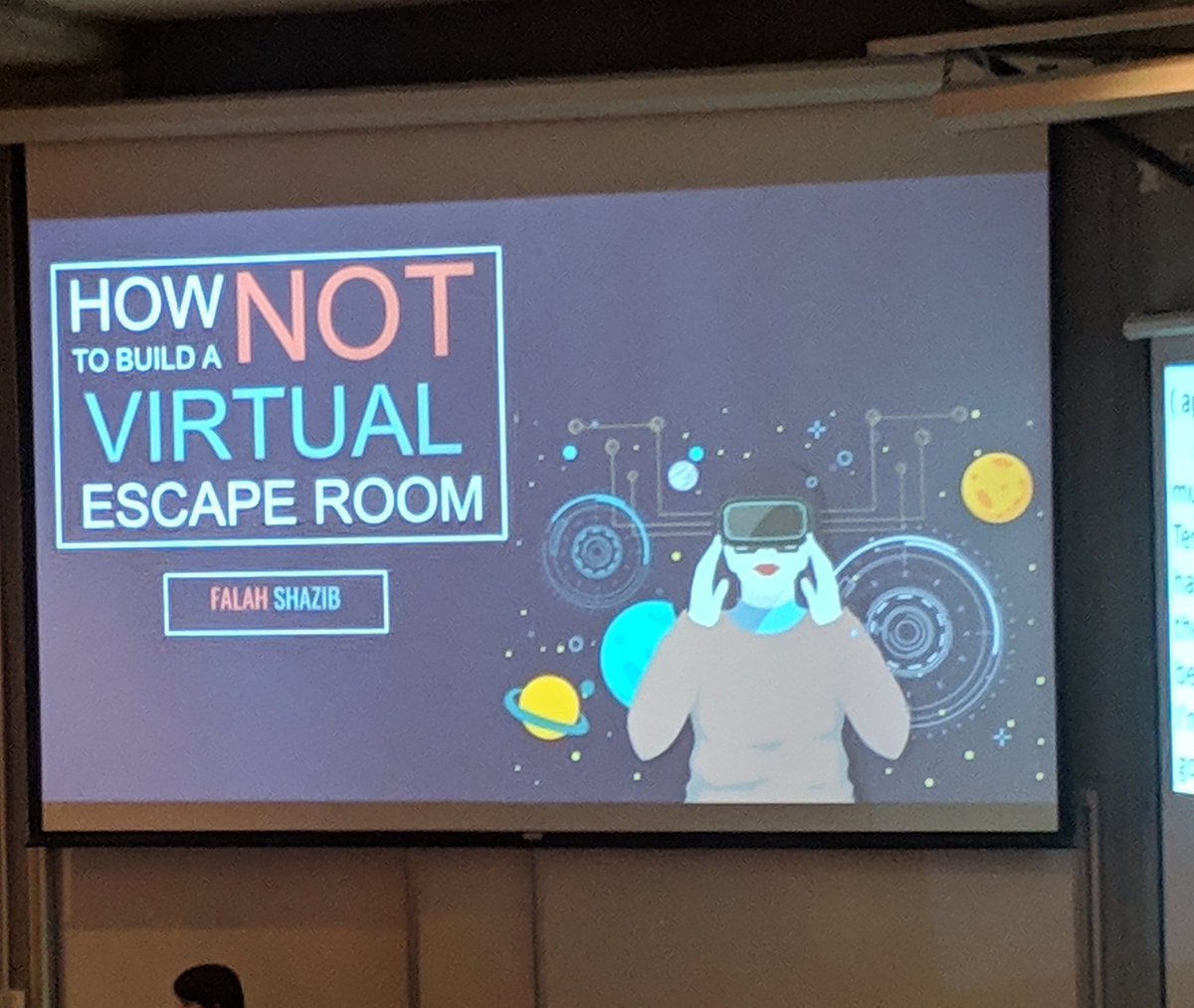 LOOK AT THIS OPENING SLIDE ✨✨ #starcon