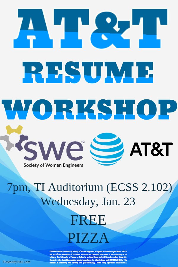 Get ready for the Intern Fair on February 1st! Free pizza and a point #sweutd #network #att
