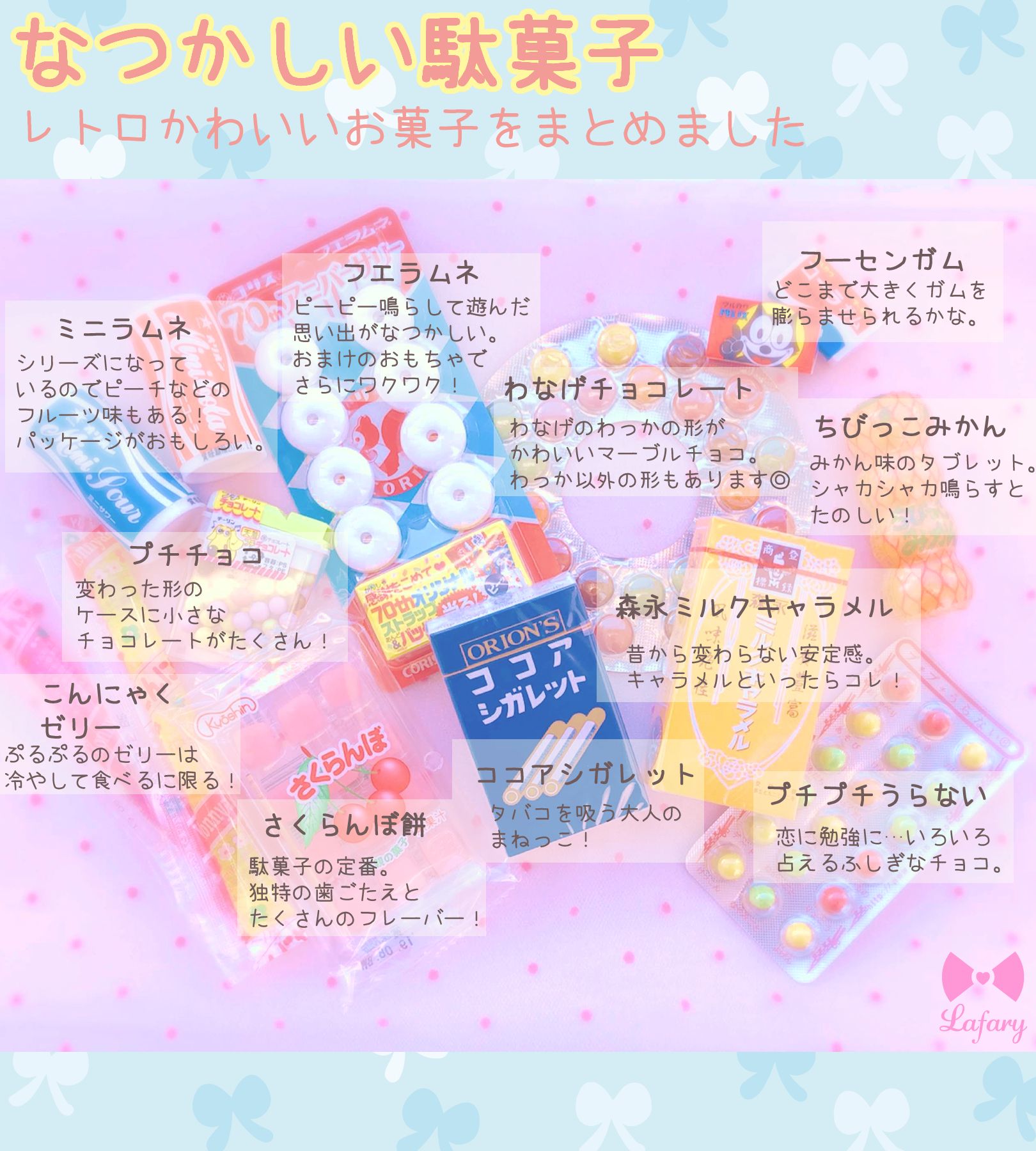 Lafary ラファリー レトロでかわいい 懐かしい駄菓子をまとめました T Co Eozp73obvc Twitter