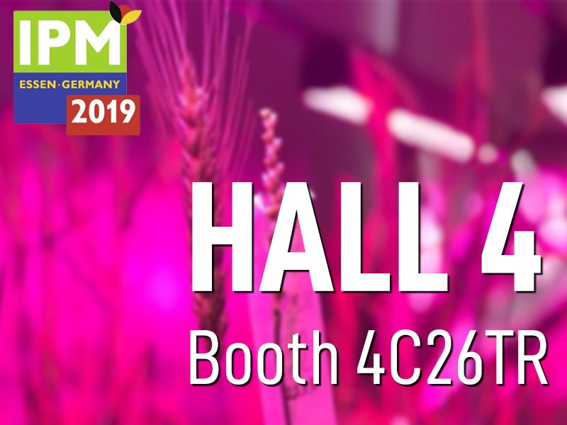 Plantekno's tweet photo. Welcome to visit us at IPM-ESSEN 2019 Fair, Germany. (Hall 4 Booth 4C26) #IPMESSEN2019 #IPM #GrowLight #LEDGrowLight #Horticulture #Plantekno #VerticalFarming https://t.co/zjMWSFN9sv