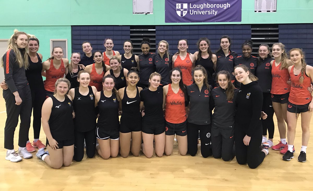 LauraMc_TM's tweet image. What a weekend for the @EnglandNetball Vitality🌹s 👏🏽🥳
Our @NetballU17 &amp;amp; @U19Netball were cheering you on from Loughborough whilst having a busy weekend themselves! 
#U17NETrials #StrengthTesting 🏋🏽‍♀️ #Matchplay #YoungRoses
Thanks to @WaspsNetAcademy 💪🏽👊🏽🙌🏽
#RosesRISING 🏅🏐🌹