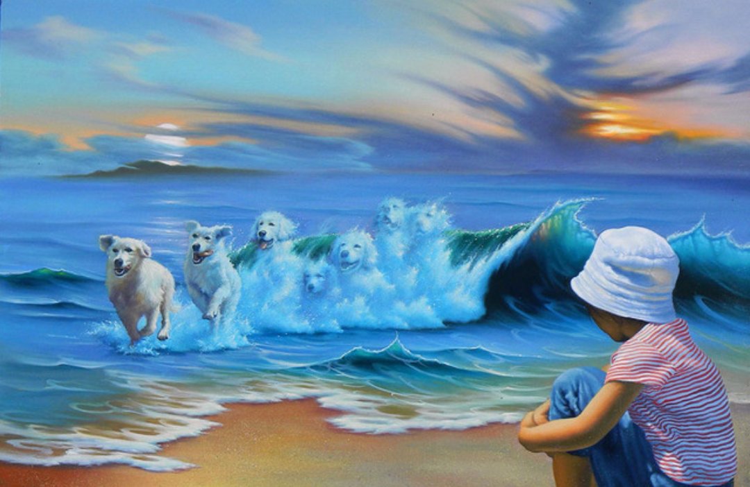 The distance between your dreams and reality is called action.
#art by Jim Warren