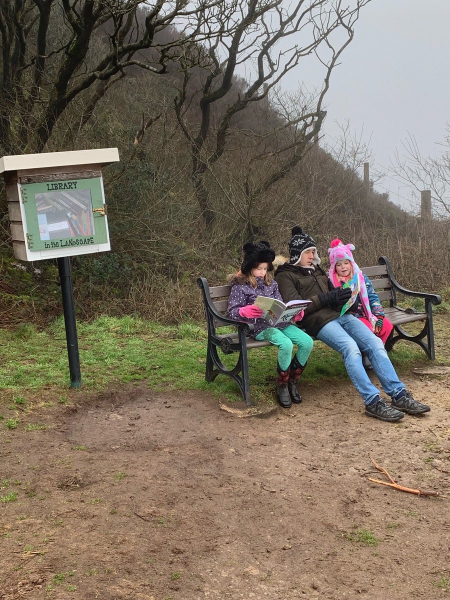 @AshGroveAcademy  we found a great little outdoor library up at Tegg’s Nose! The #readingchallenge is still going strong in our house (or out of our house as the case may be) #weareallreaders