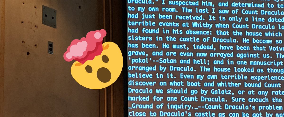 Things I didn't expect to see when I got out of bed up this morning: Hungarian words in a deep-dive on AWK in a Canadian university on a breezy Sunday at a high-energy wacky little computery conference in the middle of a very conventional Ontario snow blizzard 🙈😻 #starcon
