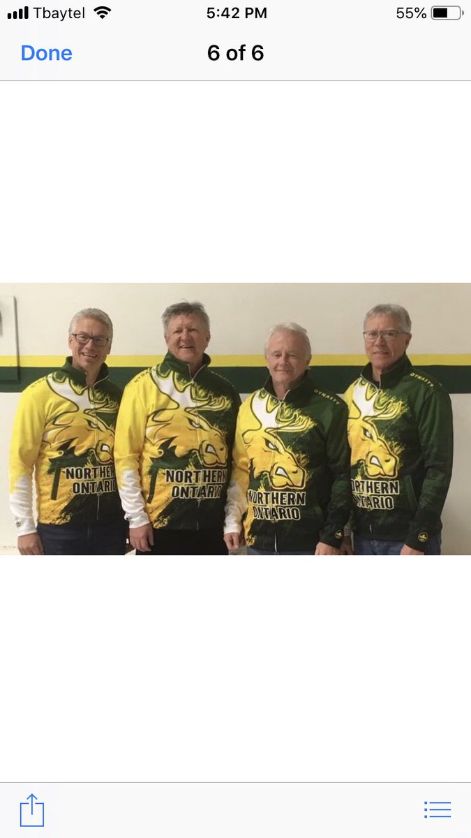 2019 Northern Ontario Senior Champions!