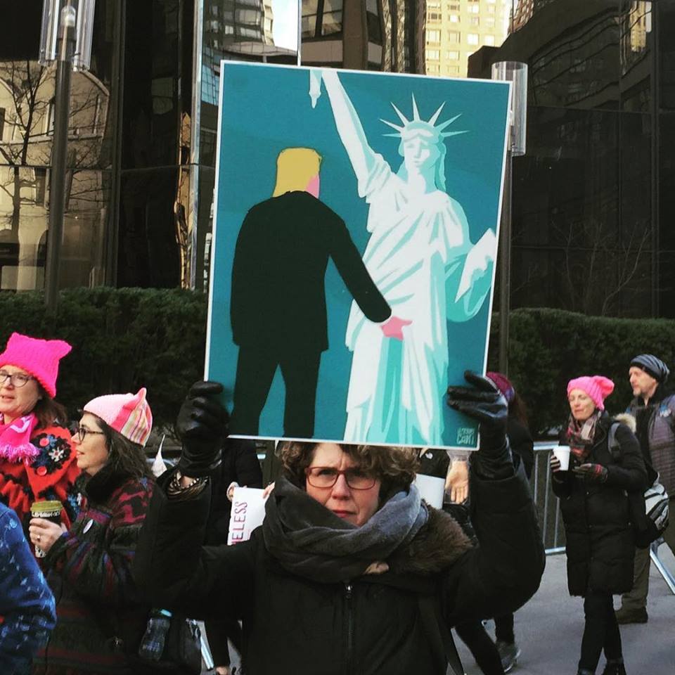 Why is this impeachment taking so long?
Pic from #WomensMarch 2018 (via my Instagram https://www.instagram.com/p/BeLX7TDlZkA/ )