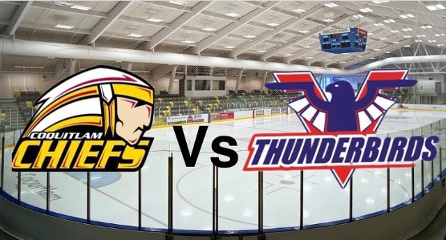 MidgetAAAChiefs's tweet photo. Game Day🏒

⏰7:15pm
🆚@VanTBirds A1
📍Poirier Main Rink

The Chiefs look forward to host the T-Birds in our second league game since November. It should be a testy tilt as both teams are hungry for the W in the late stages of the regular season. Go Chiefs Go👊 https://t.co/8W0Kqm55lB