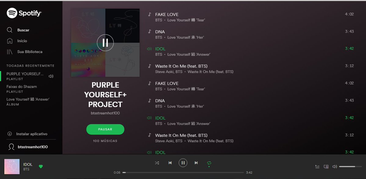 PYprojeto's tweet image. Também estamos participando junto com vocês, coloca uma playlist ai e vem junto com a gente mostrar a força que esse fandom tem💪💜🙆‍♀️🌙
#BraJin
#PYPROJECT 
@BTS_twt