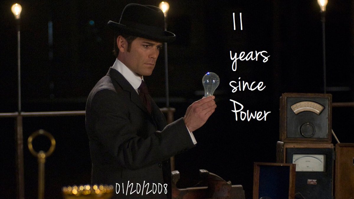 Eleven years since #MurdochMysteries made its television debut with season 1 episode 1 ‘Power’ 💡 back on January 20 2008. Were any of you watching? Now here we are in the middle of season 12 and the show just keeps getting better. ❤️ 🎩