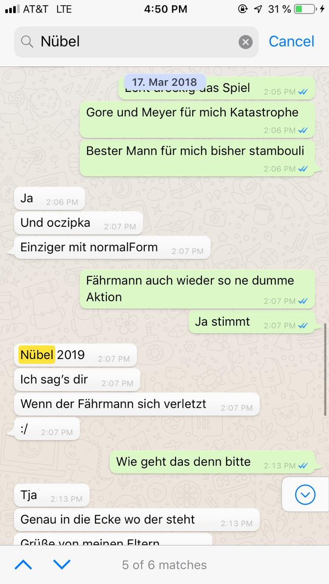 Ich will ja nichts sagen, aber ich hatte da im März 2018 so ein Gefühl 🤔 (Foto stammt von der Unterhaltung mit meinem besten Freund, der mir das heute gesendet hat...) 😂 #S04WOB #Nuebel #Faehrmann