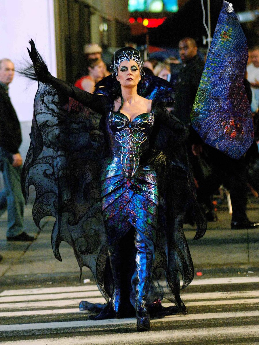 Enchanted (2007) Queen Narissa.Costume by Mona May, Worn by Susan Sarandon....