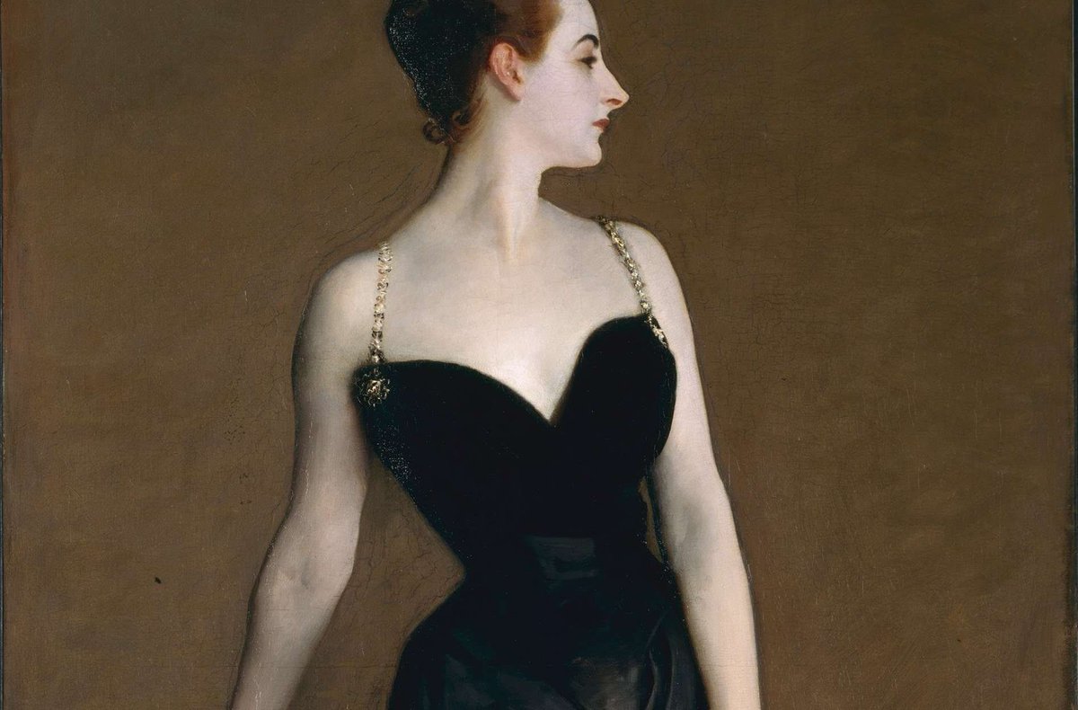 19th-c American artist John Singer Sargent set out to create *Portrait of Madame X* to cement his reputation in #France's art world. Madame X was fellow American #expat Mme Virginie Gautreau, whose beauty was much admired in her adopted French homeland https://buff.ly/2DhESQw