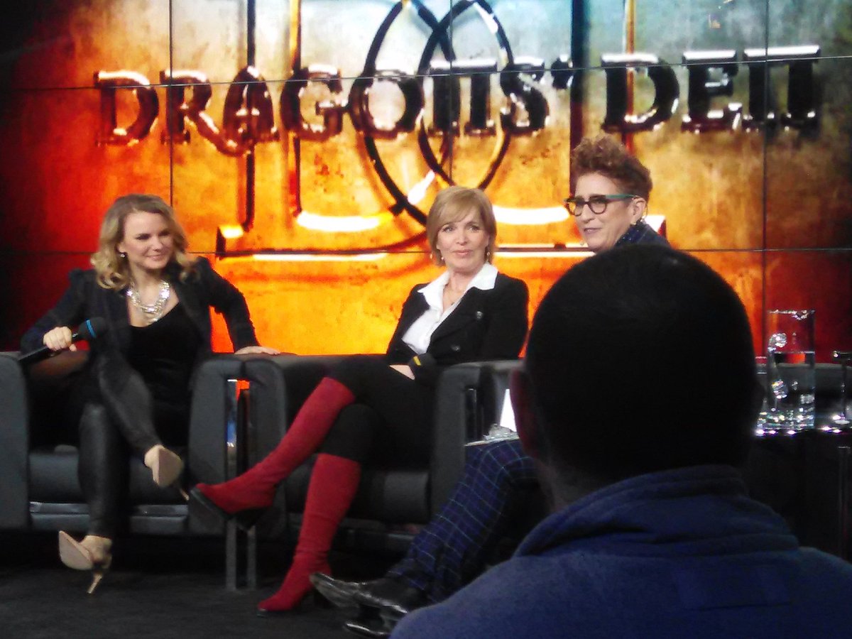 andyklsun's tweet photo. Attended #CBCsuperfan #CBCDragonsDen event on this cold Sunday morning at #CBC today. Nice to see @DianneBuckner and @MicheleRomanow in person. https://t.co/dcygOjSgtg