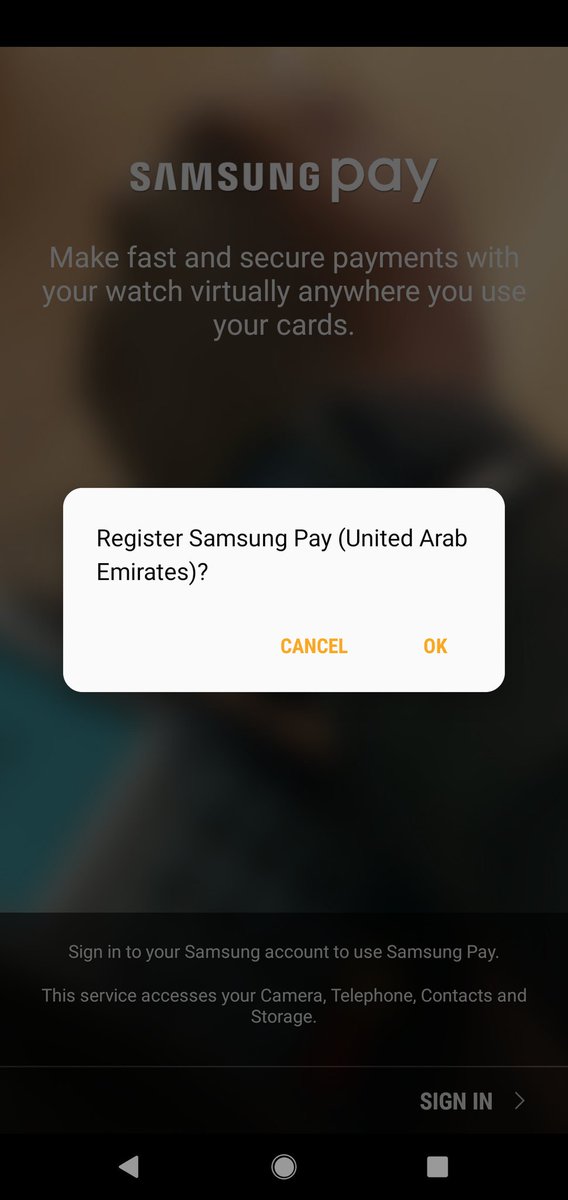 hollandnigel's tweet image. @SamsungPay @SamsungMobile
I bought a #GearS3Frontier on holiday in the UAE but live in Spain, I can&apos;t set up #SamsungPay for my country #SamsungHelp