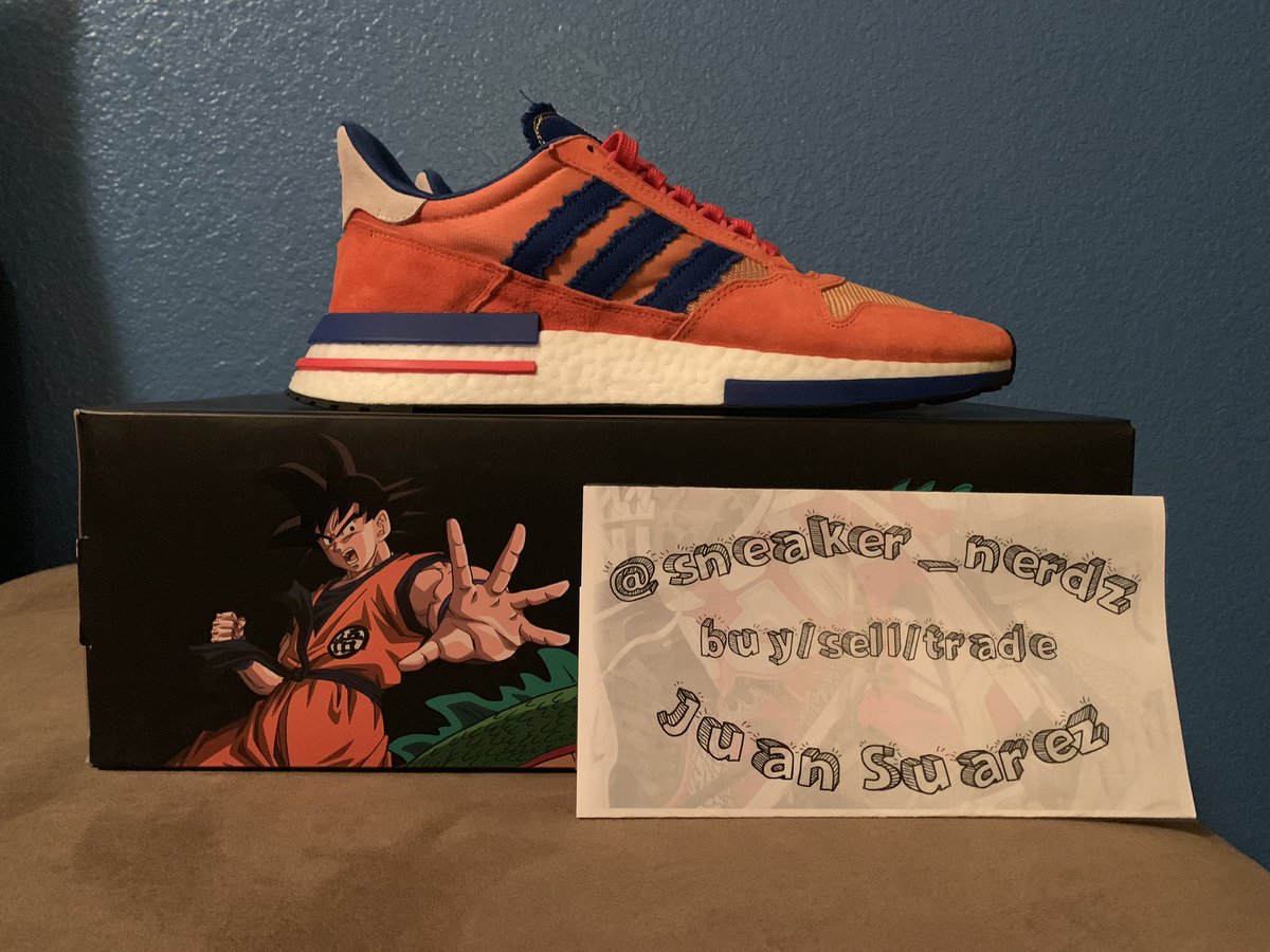 NerdzSneaker's tweet photo. Size 11.5 “Gokus” DSWTs 340+ your label. #sneakersforsale #sneakernerd #goku #dbz #dbzshoes #sneakerhead https://t.co/qA7catdGJp