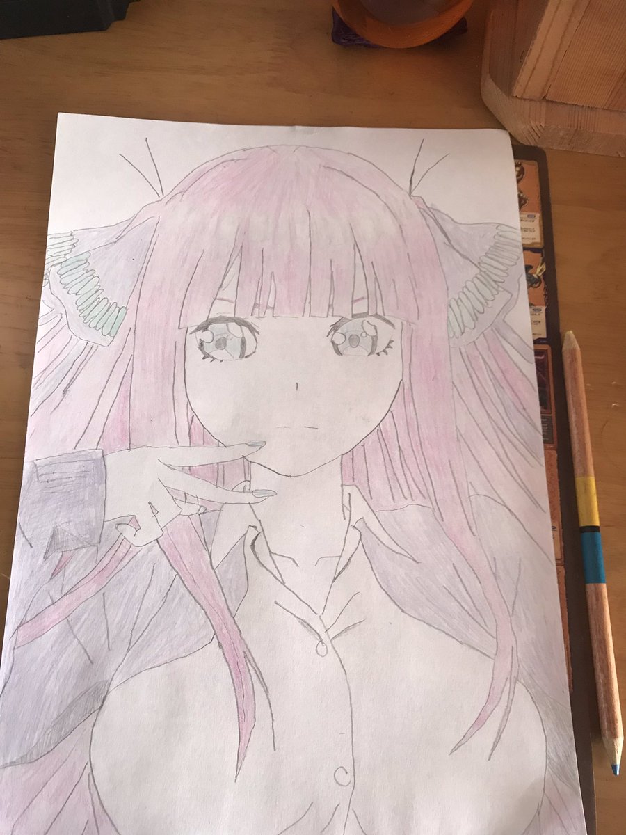 wakkiPainter's tweet photo. 5等分の花嫁の二乃書いてみた〜 #5等分の花嫁  #絵描きさんと繋がりたい  #アニメ好きさんと繋がりたい https://t.co/aI01uWNVzb
