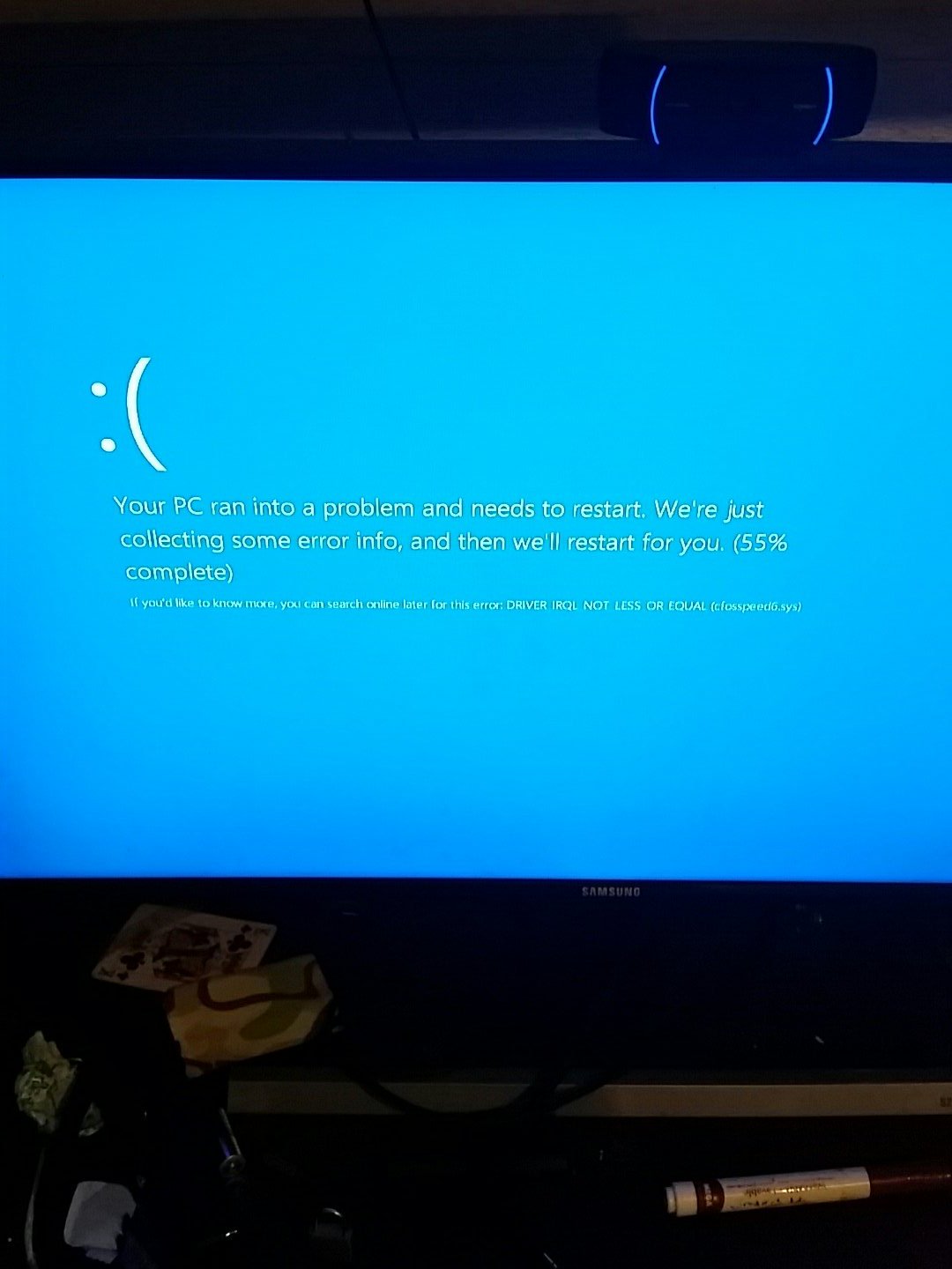 Computer crashed be back soon guys https://t.co/Isl4H0yYkA