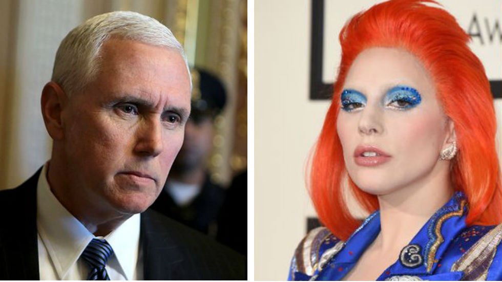 Lady Gaga blasts Pence as the "worst representation of what it means to be Christian" http://hill.cm/Rg3CDJq