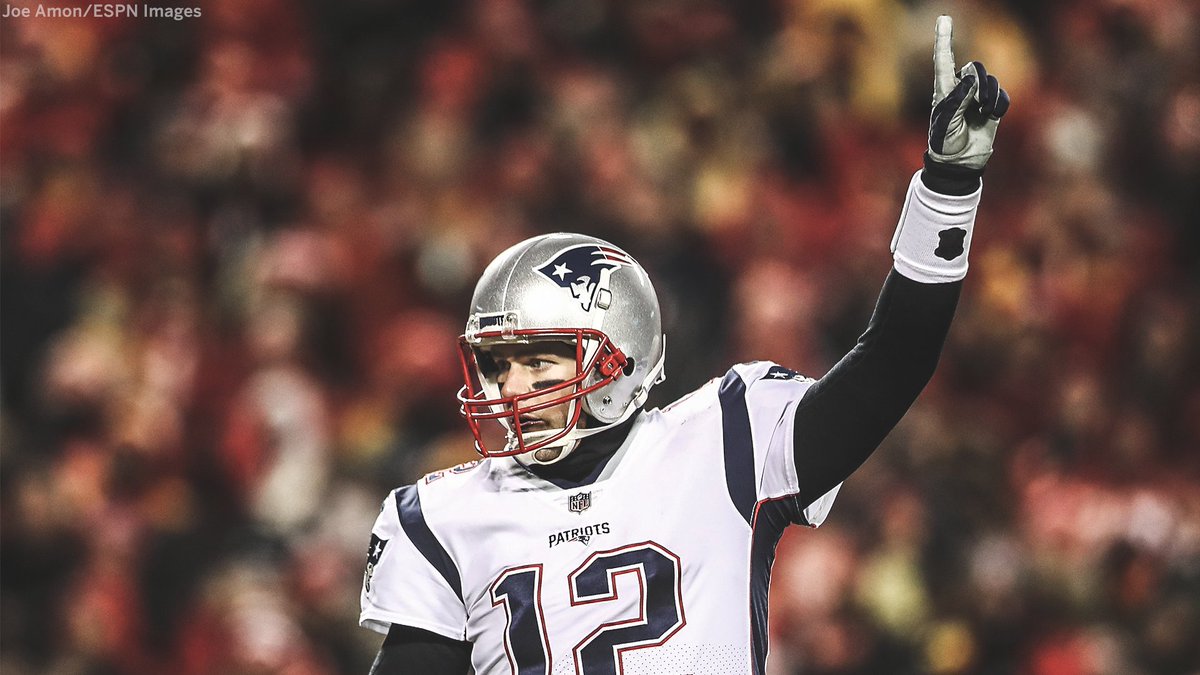 Back like they never left 💪

AFC champs. 11th Super Bowl appearance.