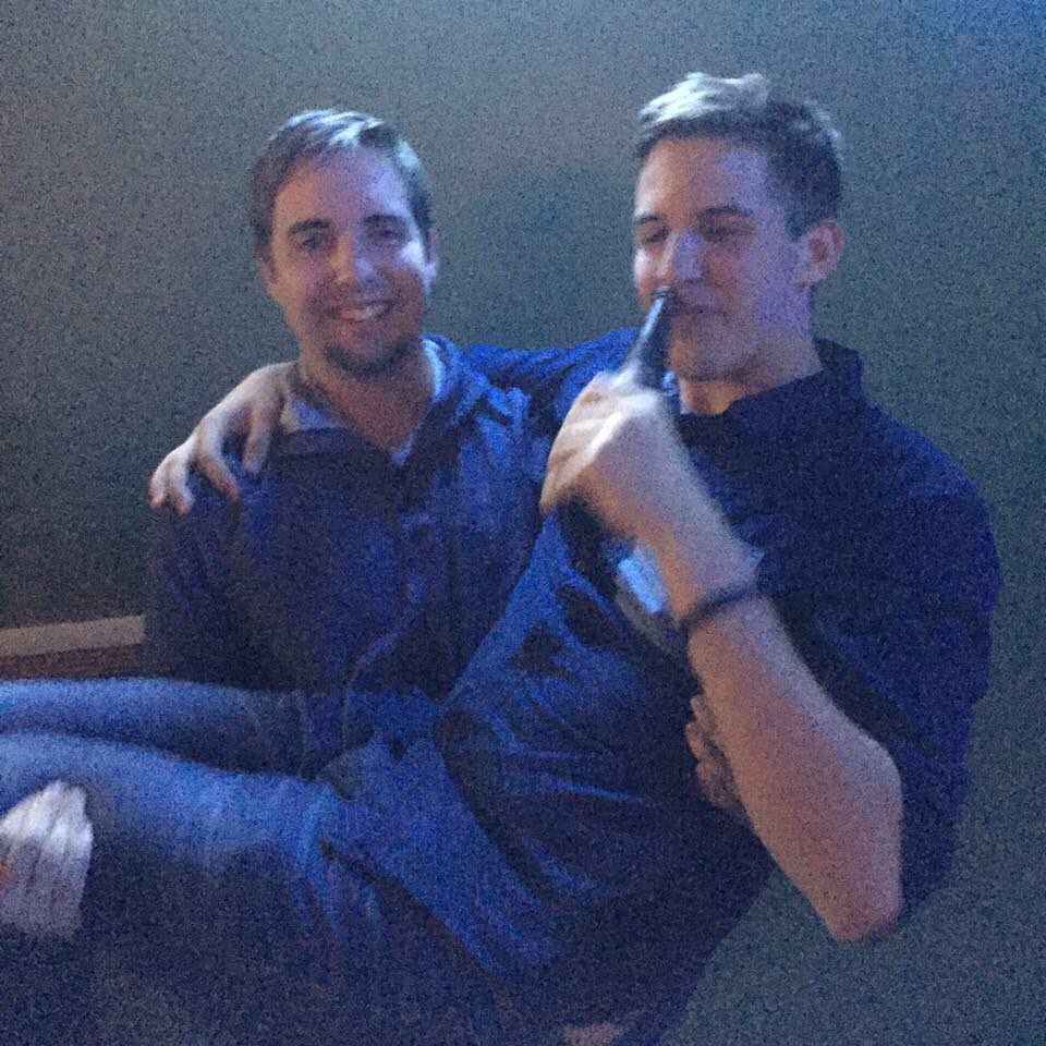 Houstace11's tweet photo. This is my brother Everett. If you see him, hold him, embrace him, support him like he did on my birthday. His Chiefs lost. Buy him a beer. Feed him comfort food. He will be miserable for the rest of his life. RIP Everett. @everett_arens https://t.co/3p4EDzF370