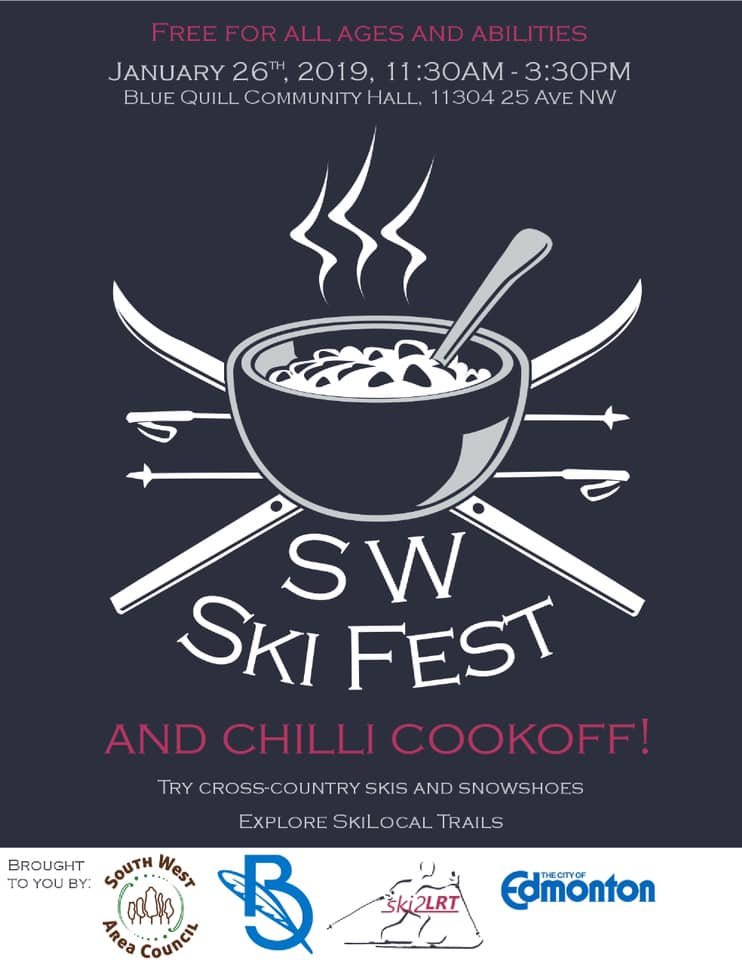Ski Fest-January 26, 2019 at <a href="/BlueQuillCL/">Blue Quill Community</a> Come try out skis or snow shoes and check out the amazing community trails.
#bqcl #swskifest #ski2lrt #Yeg